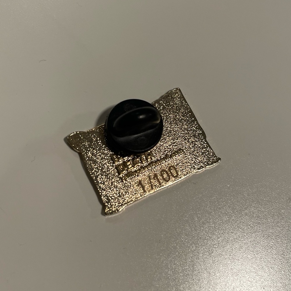 LAST CHANCE “I’m broke” ramen enamel pin #1 of 100 - Picture 2 of 3
